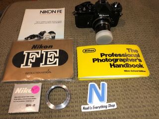 Vintage Nikon Fe 35mm Slr Camera Lens Ring -