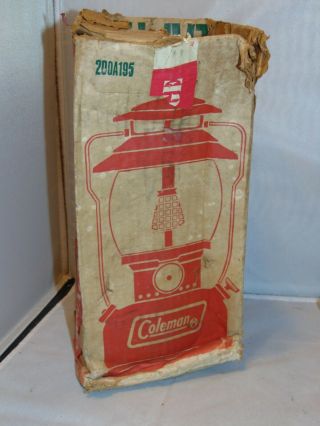 Vintage Red Coleman 200A Lantern 2