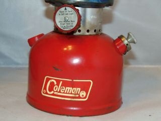 Vintage Red Coleman 200A Lantern 4