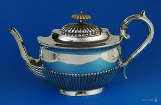 Smart Antique Silver Plate Teapot 1900 James Deakin & Sons
