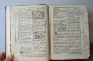 1609 - LA SAINCTE BIBLE - OLD AND TESTAMENTS,  ILLUSTRATED,  RARE BOOK 4