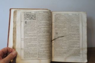 1609 - LA SAINCTE BIBLE - OLD AND TESTAMENTS,  ILLUSTRATED,  RARE BOOK 6