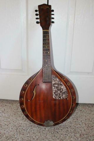 Rare Collectible Vintage Medalist Resonator Mandolin 1930 