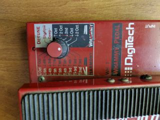 Vintage Digitech Whammy WH - 1 WH1 Very Rare Vintage pedal w/ power supp 4
