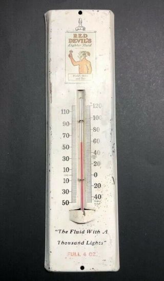 Vintage Thermometer Red Devil 
