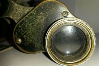 Vintage Carl Zeiss Jena TELACT binoculars 8 X German S/N 189868 5