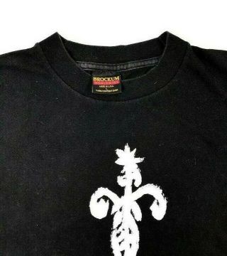 Vtg 1994 Rolling Stones Promo T Shirt RARE L Large Brockum Black Short Sleeve 4