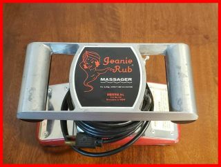 Vintage Jeanie Rub Massager Morfam Pro Model M69 - 315a Full Body Electric