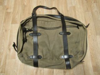 Filson Vintage Fold Carry On Bag 242 Discontinued Talon Zippers