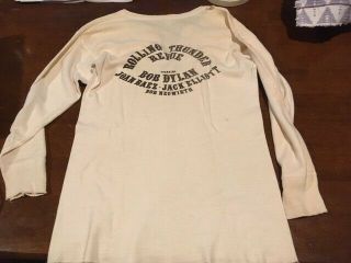 Bob Dylan Shirt Vintage Tshirt 1975 Rolling Thunder Revue Tour Folk Rock N Roll