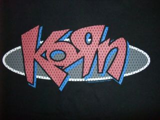 Vintage Shirt Korn 1996 Giant Xl Limp Bizkit Alice In Chains Metallica