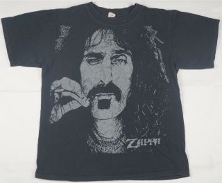 Rare Vintage Anvil Frank Zappa The Mothers Of Invention T Shirt 90s Black Size M