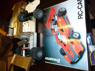 Vintage GRAUPNER EXPERT SPEED RC CAR 1/8 Nitro BRABHAM F1 - 12