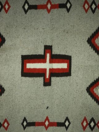 Vintage Navajo Classic Navajo Woven Rug 28 