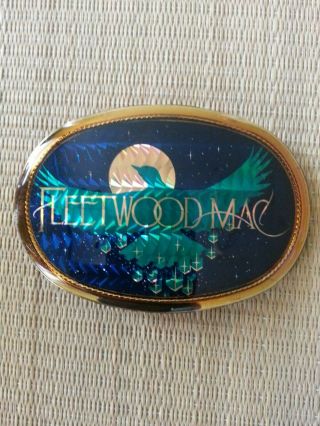1 X Fleetwood Mac & 1 X Bad Company Belt Buckle Vgc Pacifica Mfg 1977