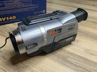 Vintage Sony DCR - TRV140 Digital8 Camcorder VCR Player Camera Video Transfer Work 2