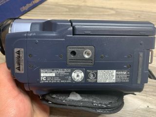 Vintage Sony DCR - TRV140 Digital8 Camcorder VCR Player Camera Video Transfer Work 3