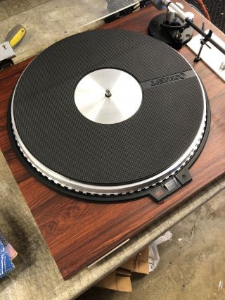 Vintage Comcept 2QD Direct Drive Turntable - Runs - Plays 3