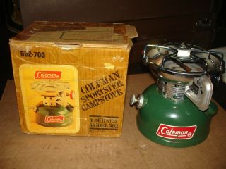Coleman 502 Stove Camping Stove Vintage Dated 2/80