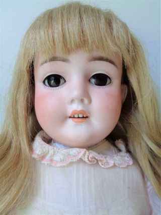 Antique Kley & Hahn K H 250 WALKURE 3 1/4 German Bisque Doll 23 