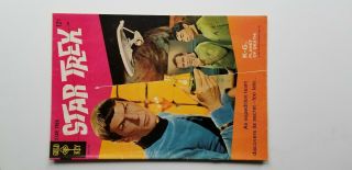 Vtg First Star Trek No.  1 Comic Book 1967 Shatner Nimoy Kirk Spock Silver Age