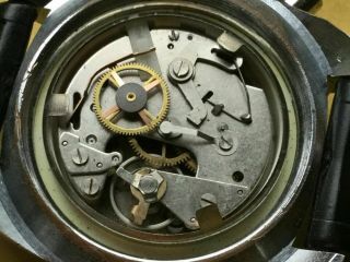 Vintage Mechanical Chronograph Ruhla Antimagnetic Wrist Watch 1970 ' s 4