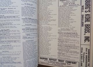 POLK ' S Harrisburg PA City Directory 1958 Pennsylvania Vintage Steelton Penbrook 8