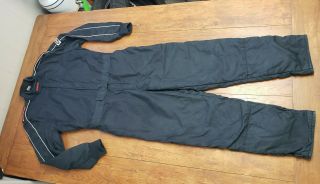 Vintage 90s Pyrotect Racing Suit Size Xl Black Sfi 3 - 2a/5 Racecar Fire Resistant