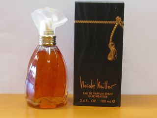 Vintage Nicole Miller Perfume Women 3.  4 Oz Eau De Parfum Spray Formula
