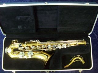 Quality Vintage Bundy Ii By The Selmer Company Usa Tenor Saxophone,  Bundy Case