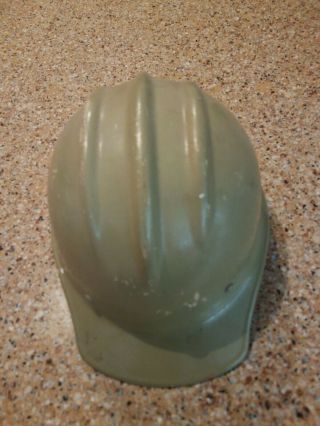 Bullard Green Hard Hat Vintage Fiberglass