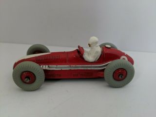 Dinky Toys 231 Maserati Racing Car - Vintage 1954 - 64 Red And White