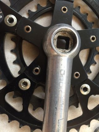 Cook Bros Racing Dog Bone Crankset Crank Old School BMX Vintage MTB 180mm USA 2