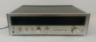 Kenwood Kr - 4400 Am Fm Stereo Receiver Vintage Blue Glow Eb - 1565