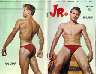 Gay: Vintage1966 Nude Male Physique Mag Jr.  3/1 You 