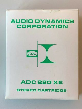 Vintage Nos Adc 220 Xe Moving Magnet Cartridge