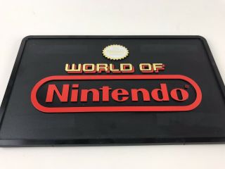 Vintage World Of Nintendo Advertising Sign Display Standee Promo