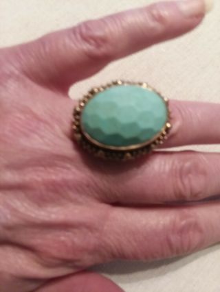 Stephen Dweck ring,  turquoise,  8, 2