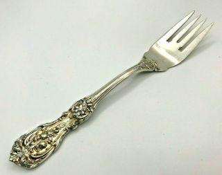Reed & Barton Francis I Sterling Silver Solid Fish Fork 7 - 1/4 "