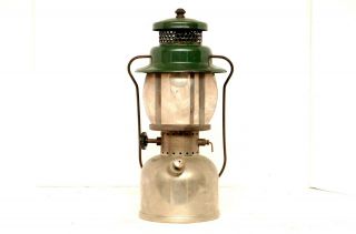 Vintage Coleman Lantern,  242 C,  Single Mantle,  Liquid Gas (coleman Fuel) Lantern
