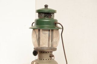 Vintage Coleman Lantern,  242 C,  Single Mantle,  Liquid Gas (Coleman Fuel) Lantern 2