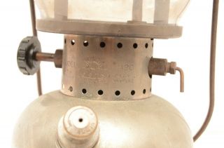 Vintage Coleman Lantern,  242 C,  Single Mantle,  Liquid Gas (Coleman Fuel) Lantern 4