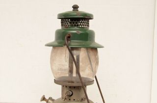 Vintage Coleman Lantern,  242 C,  Single Mantle,  Liquid Gas (Coleman Fuel) Lantern 6