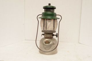 Vintage Coleman Lantern,  242 C,  Single Mantle,  Liquid Gas (Coleman Fuel) Lantern 7