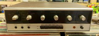 Vintage Lafayette La - 975 Solid State Stereo Amplifier Woodgrain