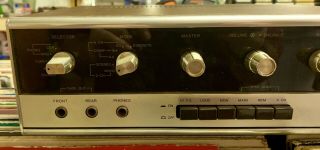 Vintage Lafayette LA - 975 Solid State Stereo Amplifier Woodgrain 2
