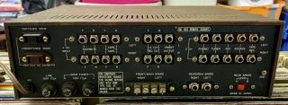Vintage Lafayette LA - 975 Solid State Stereo Amplifier Woodgrain 8
