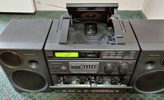 Vintage PANASONIC RX - DT680 Boombox Ghetto Blaster With Remote VERY 3