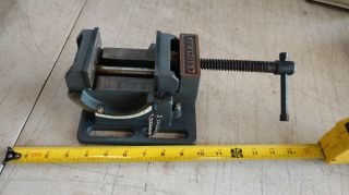 Vintage Craftsman Angle Vise Tilting Drill Press Machinist Vice Angle Indicator