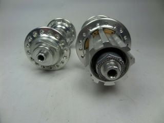 Campagnolo Record Hubset Hubs Front and Rear 8/9/10 Speed Road Bike Vintage 5